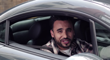 Ameet Chana gets behind the wheel of the Drive Insured campaign