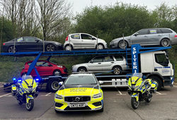 Police forces work together in brand new operation to tackle uninsured driving