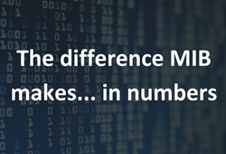 The difference MIB makes… in numbers